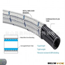 奥科长期供应阻燃尼龙软管 包塑金属软管 镀锌金属软管