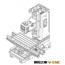 立式加工中心115硬轨机