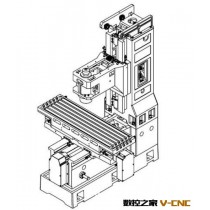 立式加工中心600A硬轨机