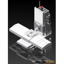 台正光机卧式数控加工中心XW1075(带转台)