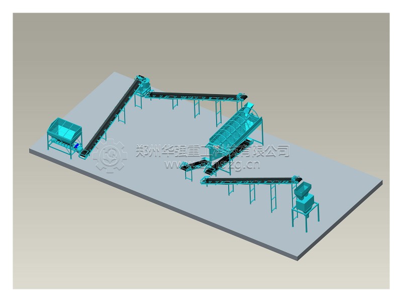 猪粪处理有机肥生产线/猪粪有机肥加工设备/成套猪粪有机肥设备